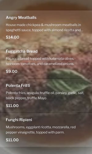 Starters  at Ittle Litaly in Coral Gables