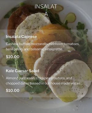 Salads  at Ittle Litaly in Coral Gables