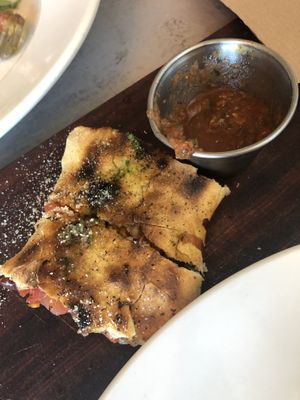 We couldn’t wait for a picture. 😂😂😂sooo good  at Ittle Litaly in Coral Gables