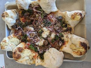 Stella Sausage Pizza at Ittle Litaly in Coral Gables