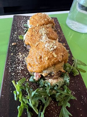 Stuffed mushrooms  at Ittle Litaly in Coral Gables