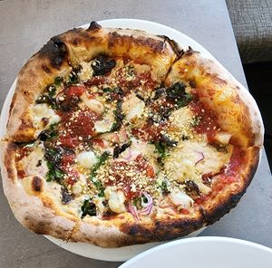 Pizza salsiccia at Ittle Litaly in Coral Gables