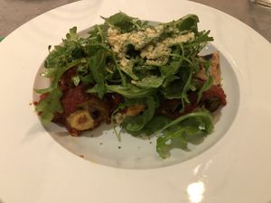 Eggplant rollatini #Veganuary at Ittle Litaly in Coral Gables