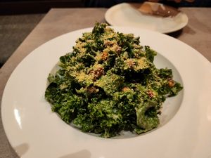 Kale Caesar Salad
House Made Vegan Caesar Dressing, Kale, Chickpea Crouton, Chopped Dates And Parmesan at Ittle Litaly in Coral Gables
