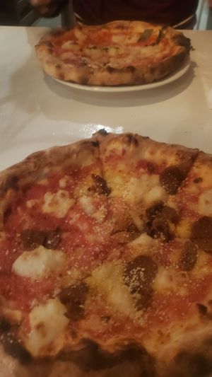 Pepperoni and margherita pizza at Ittle Litaly in Coral Gables