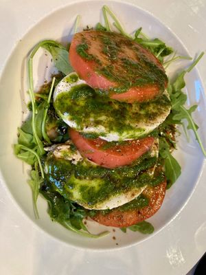 Caprese Salad with amazing cashew mozzarella  at Ittle Litaly in Coral Gables