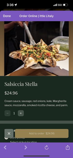   at Ittle Litaly in Coral Gables