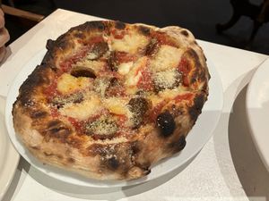 Pepperoni Pizza.  (The best we have had. Ever.)  at Ittle Litaly in Coral Gables