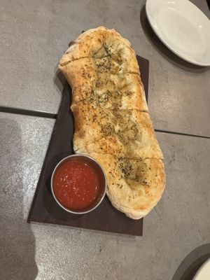 Garlic bread  at Ittle Litaly in Coral Gables