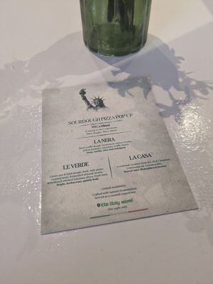 Pop-up menu at Ittle Litaly in Coral Gables