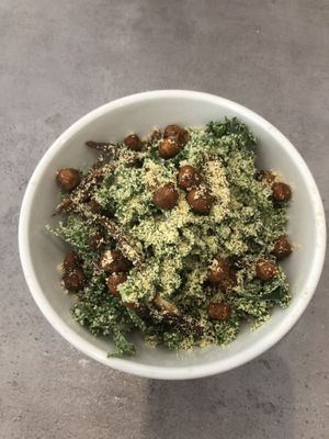 Kale Caesar salad.  at Ittle Litaly in Coral Gables