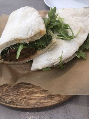 Meatball sandwich  at Ittle Litaly in Coral Gables