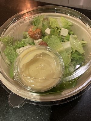 Build your own salad with sweet potatoes and tofu  at Green Up Salad Bar in Lausanne