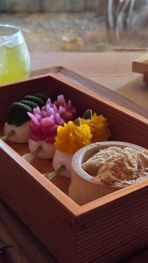 Closeup at cafe SHU in Beppu