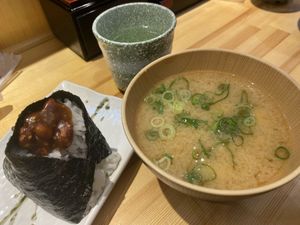   at Onigiri Gorichan in Osaka