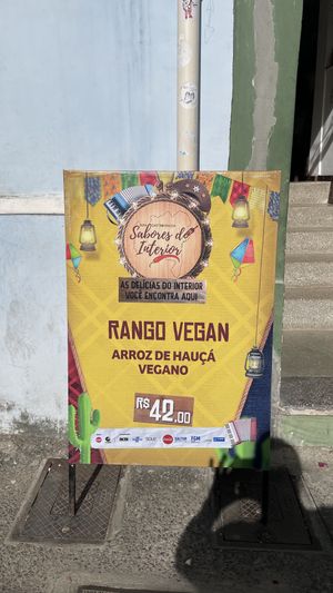   at Rango Vegan in Salvador