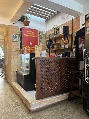 Counter  at Rango Vegan in Salvador