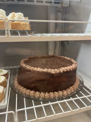 Chocolate cake  at Rango Vegan in Salvador