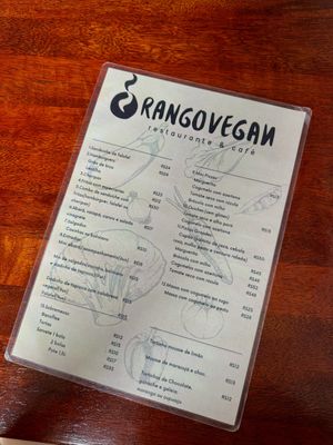 Menu para os dias que abrem a noite e fim de semana   at Rango Vegan in Salvador