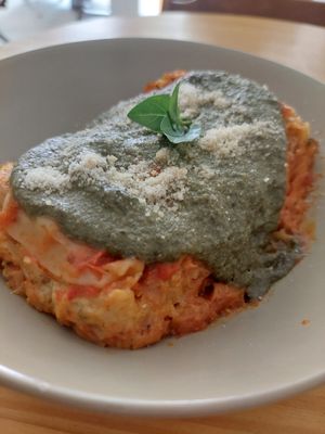 Lasanha 2.2 (35 BRL) at Rango Vegan in Salvador