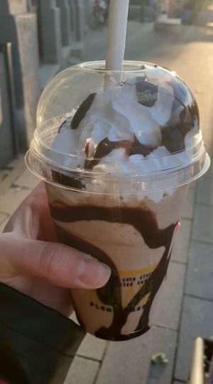 Choco milk shake at VINCENT in Munich