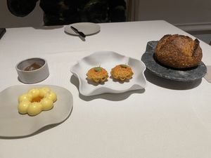 Plant-based tasting menu   at Bahia in Balzan