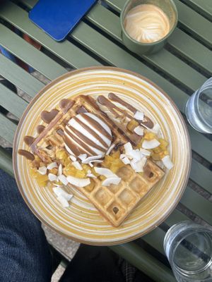 waffles  at AKKURAT in Berlin