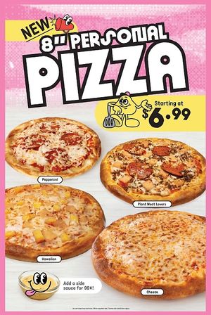 Pizza on the menu from January 31st at Odd Burger - Church St in Toronto