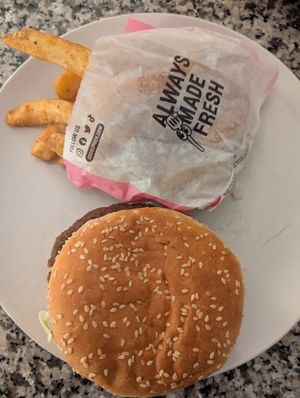 Bogo deal on Uber eats at Odd Burger - Church St in Toronto