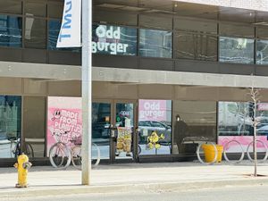   at Odd Burger - Church St in Toronto