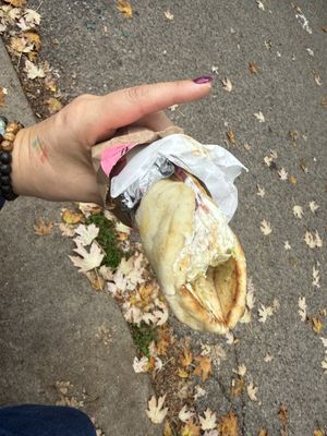 Le wrap   at Odd Burger - Church St in Toronto