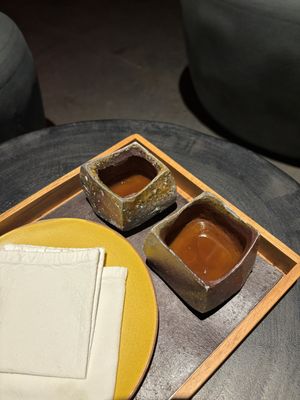 Ugly mushroom tea  at Locavore NXT in Gianyar