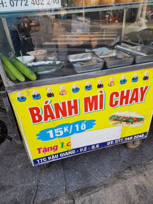 Stall at Banh MI Chay in Ho Chi Minh City