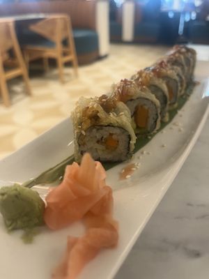 Vegan king rolls  at Sushi Library  in Ras Al Khaimah