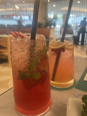 Refreshing drinks  at Sushi Library  in Ras Al Khaimah