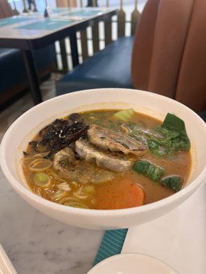 Vegan ramen  at Sushi Library  in Ras Al Khaimah