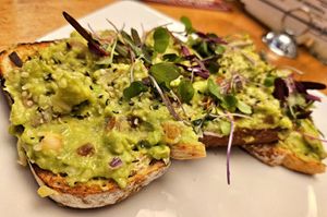 Avocado Toast at Silver Diner in Fredericksburg