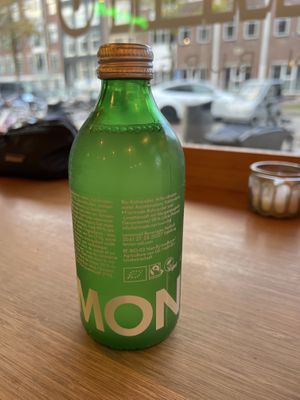 Lime lemonadee  at Green Farmer's in Amsterdam