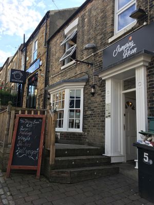 On a hill off North Road at Jumping Bean in Durham