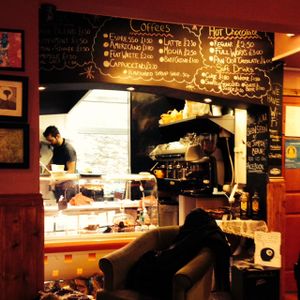 inside  at Jumping Bean in Durham