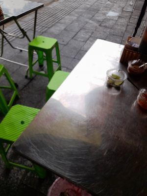 Dining area at Quán Chay in Ho Chi Minh City