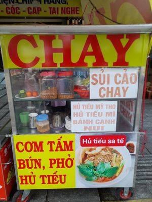 Stall at Quán Chay in Ho Chi Minh City
