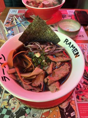 Vegan ramen  at Ramen Shifu in Getafe