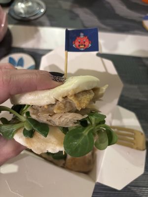 Vegan bao bun  at Ramen Shifu in Getafe