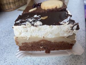 Peanut-Caramel Cake - the best! at Bäcker Kahl in Frankfurt