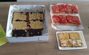 Diverse Kuchen at Bäcker Kahl in Frankfurt