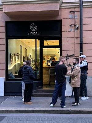 outside at Spiral in Innsbruck