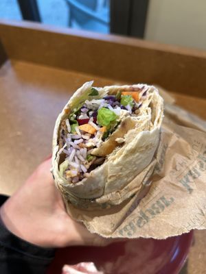 Christmas duck wrap #Veganuary at Kaspar Schmauser  in Berlin