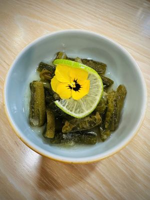 Kelp in Lemongrass Sauce at Lim Veggie Bistro in Ho Chi Minh City