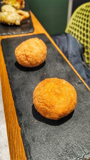 Arancini vegan at Impastili in Nola